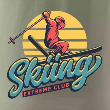 Skiing winter extreme cup