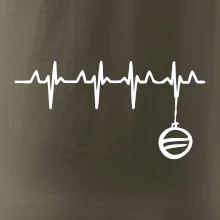 EKG Vánoční ozdoba