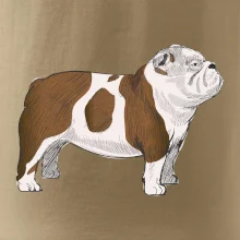 Vintage English bulldog