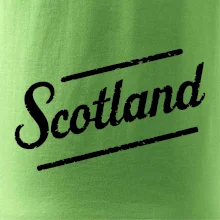 Scotland Vintage nápis