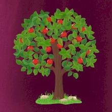 Obrázek Jablko nepadá daleko od stromu