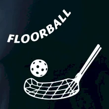 Floorball nápis šikmo