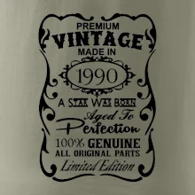 Vintage Etiketa - 1990