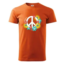 Peace symbol abstraktní