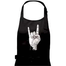 Rocková ruka kreslená