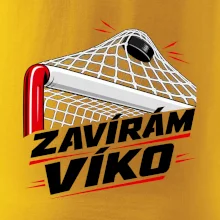 Hokejový střelec zavírám víko