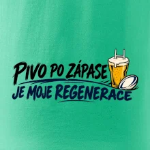 Pivo po zápase je moje regenerace