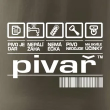Čárový kód pivař Čárový kód pivař