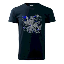 Budějce  - Mapa s vodními toky