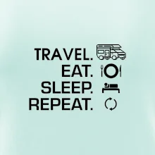 Eat sleep travel - alkovna