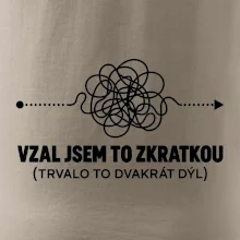 Vzal jsem to zkratkou