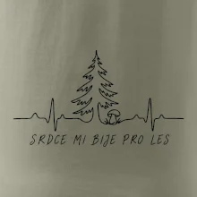 Srdce mi bije pro les