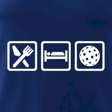 Eat sleep florbal v řadě