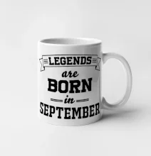 Legends are born in September