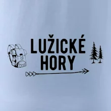 Lužické hory nápis