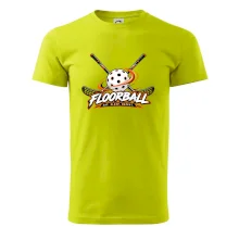 Florbalové hokejky s děrovaným míčkem eat sleep repeat