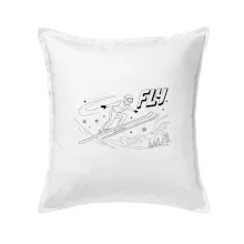 Skokan na lyžích černý obrázek FLY