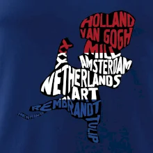 Mapy - názvy měst - Nizozemí