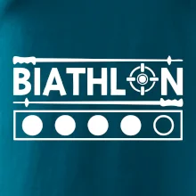 Biathlon terč a hůlky