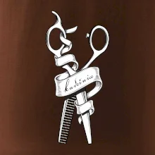 Kadeřnice nůžky a hřeben