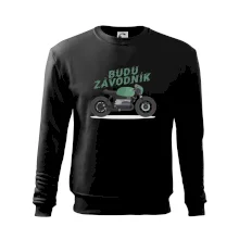 Budu závodník  zelený cafe racer