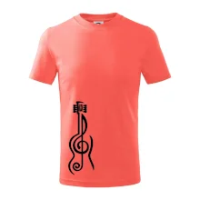 Houslový klíč kytara