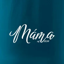 Máma od roku -  psací písmo