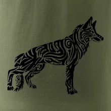 Německý ovčák - tattoo