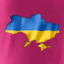Ukrajina vlajka mapa Ukrajina vlajka mapa