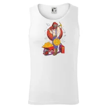 Horník těží bitcoiny