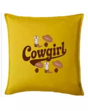 Cowgirl nápis a oblečení