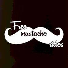 Free Mustache rides
