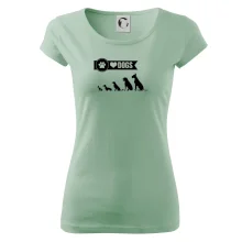 I love dogs - tlapka