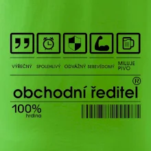 Čárový kód - Obchodní ředitel