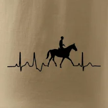 EKG jízda na koni