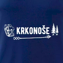 Krkonoše nápis