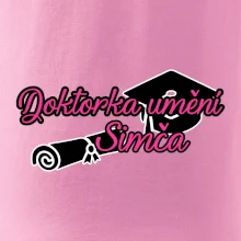 Doktorka umění + jméno