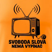 Svoboda slova nemá vypínač retro televize