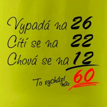 Vypadá, cítí se, chová se - 60 let Vypadá, cítí se, chová se - 60 let
