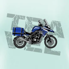 Cestovní enduro modré