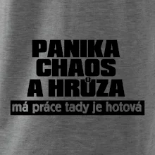 Panika, chaos a hrůza