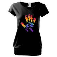 LGBT hand print