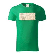 Mapa Báňské dráhy z Moravské Ostravy do Doubravy