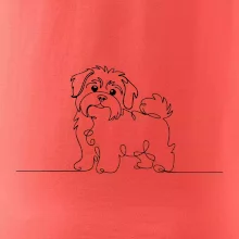 Havanský psík linka jedním tahem