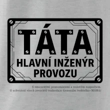 Táta hlavní inženýr provozu
