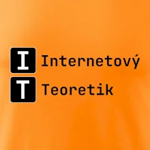 IT Nápis Internetový Teoretik