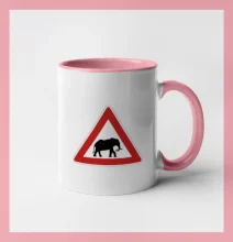 Dopravní značka - Pozor slon