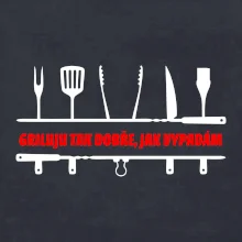 Griluju tak dobře, jak vypadám