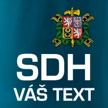 Sbor dobrovolných hasičů - znak bez nápisu + Nápis na zádech Sbor dobrovolných hasičů - znak bez nápisu + Nápis na zádech
