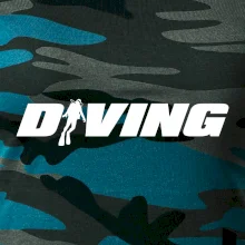 Diving nápis potápěč